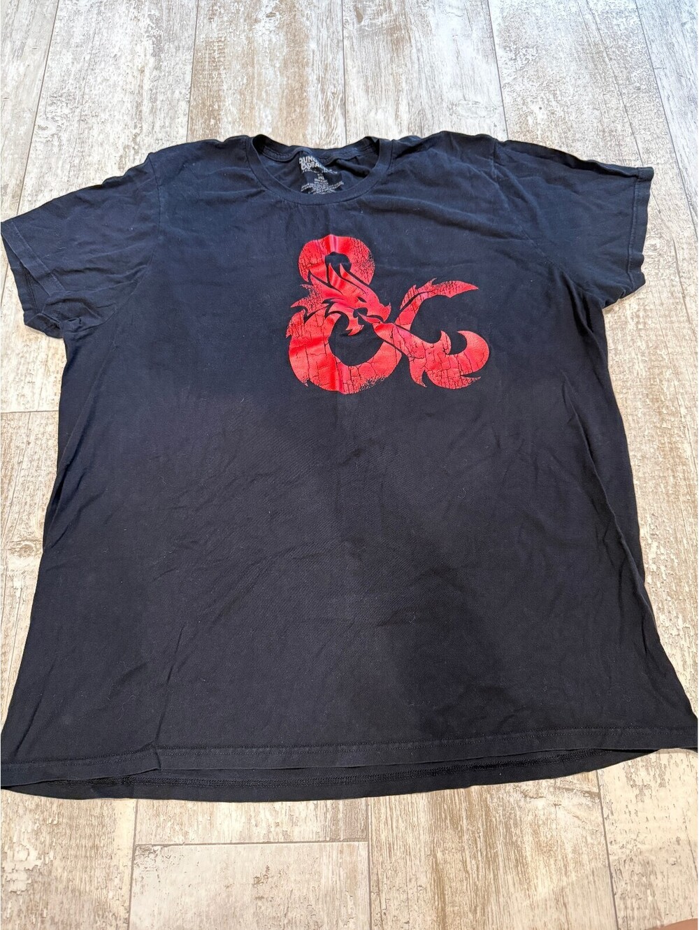 Dungeons Dragons 3XL 2019 Red Dragon Graphic T Shirt